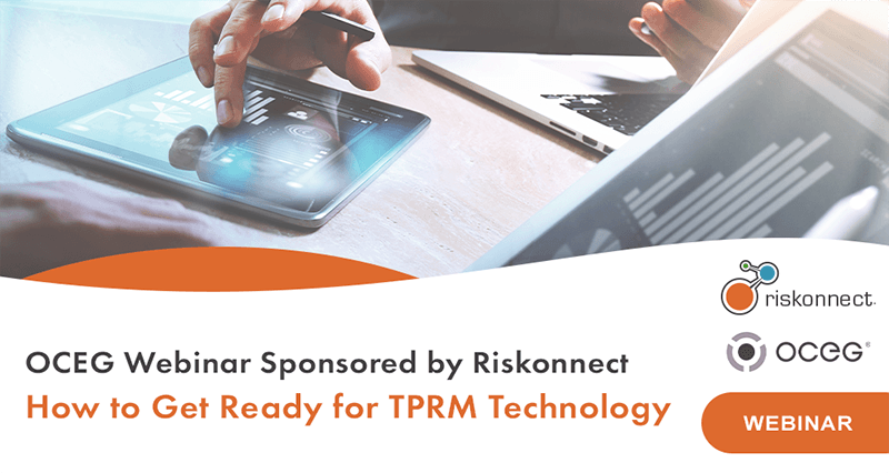 webinar - How to Get Ready for TPRM Technology OCEG