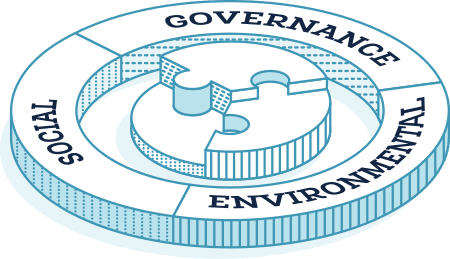 ESG - Environmental Social Governance icon