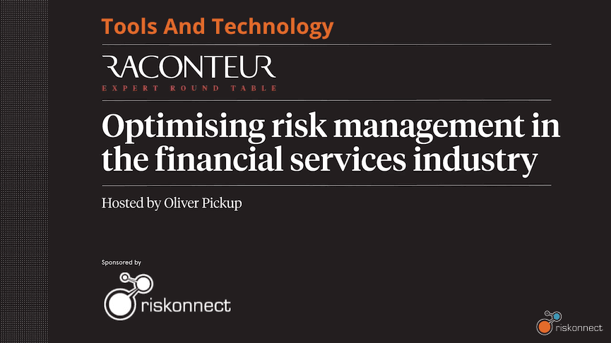 Tools And Technology risk management in financial services
