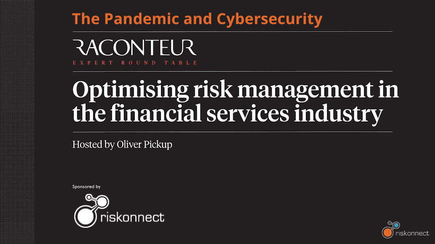 pandemic cybersecurity risk management in financial services