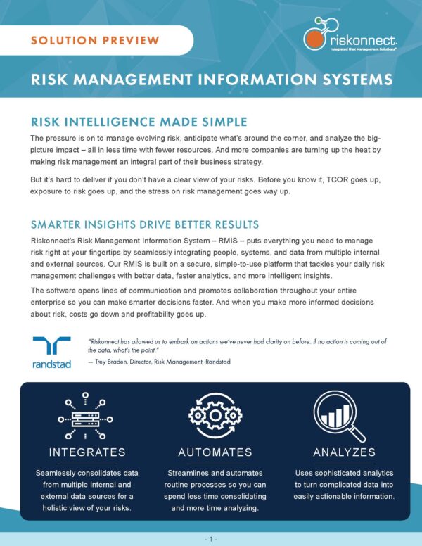 RIMS2022 RISKWORLD Resources · Riskonnect