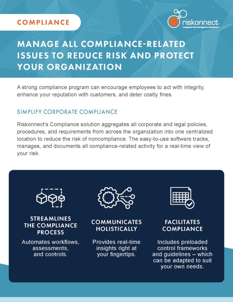 ABA Regulatory Compliance Conference · Riskonnect