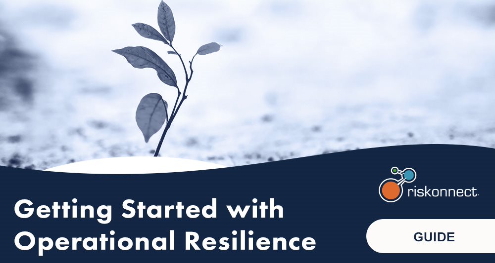 Getting STarted with Operation Resilience