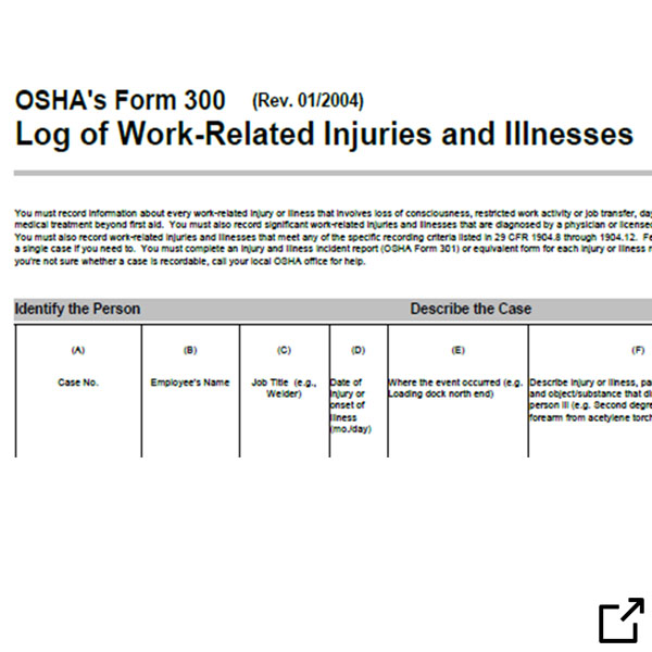 OSHA Reporting - risk management software solutions