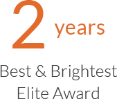 2 years Best and Brightest Elite Award
