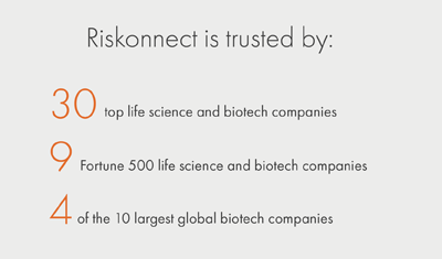 Pourquoi choisir Riskonnect : Ce que disent nos clients du secteur des sciences de la vie