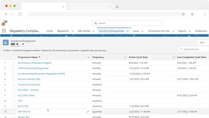 Map to Common Frameworks