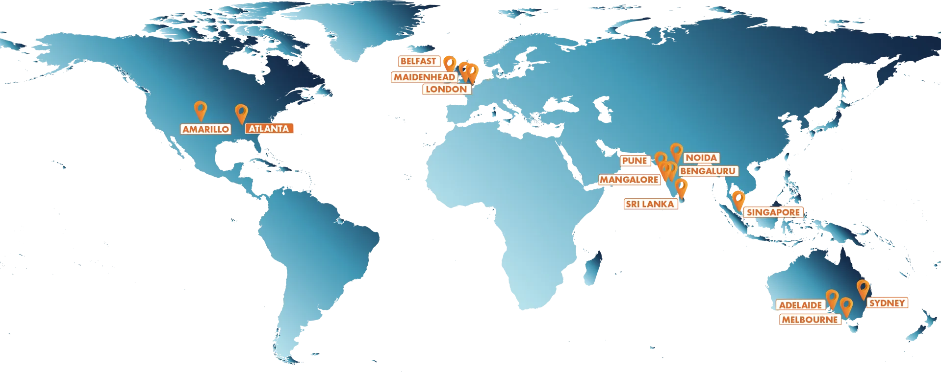Riskonnect Offices Map 2026