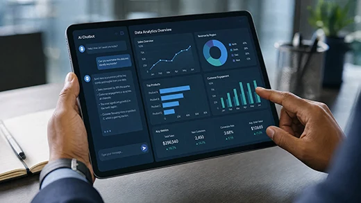 Reporting and analytics dashboard