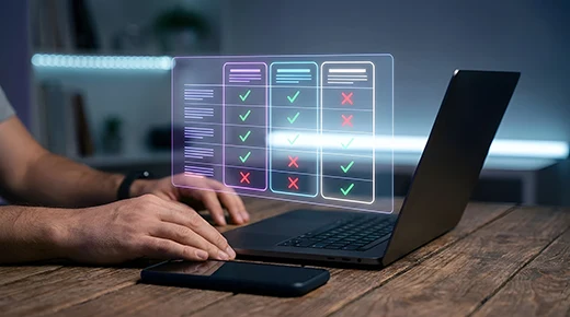 Risk management solutions comparison criteria